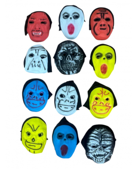 MASCARAS SURTIDAS GOMA EVA /300
