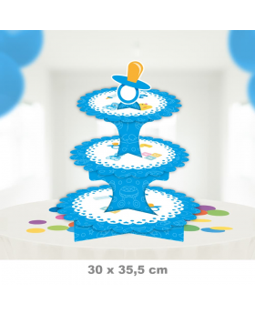 STAND CUPCAKE BABY NIÑO /50