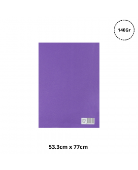 CARTULINA ARTETOP 53.3x77CM 140G MORADO /300