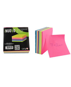 NOTAS ADHESIVAS 76x76MM 250 HOJAS /192