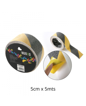 CINTA ANTIDESLIZANTE DELIMITADORA 5CMx5M /72