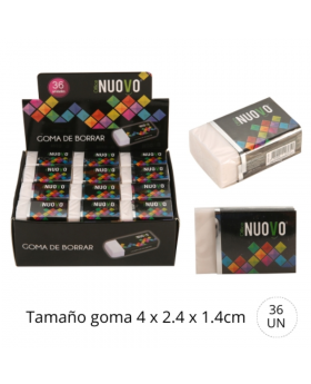 GOMA DE BORRAR 40x14x24MM /864