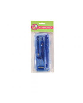 COMPAS ESCOLAR KIT4P /144