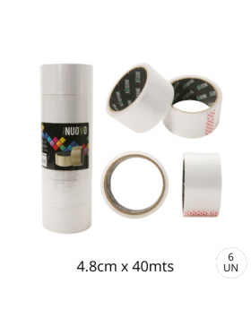 CINTA EMBALAJE 48MMx40M SET6U /16