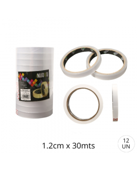 CINTA ADHESIVA 12MMx30M /288