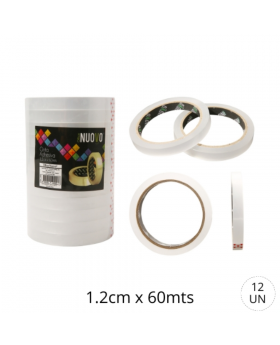CINTA ADHESIVA 12MMx60M /288
