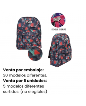 MOCHILA DISEÑOS BOY/30