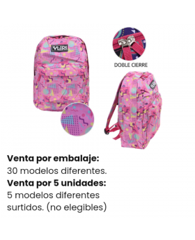 MOCHILA DISEÑO GIRL/30