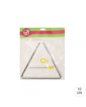 TRIANGULO MUSICAL 8 PULG /100