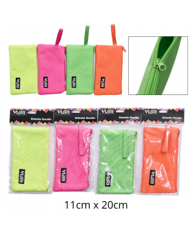 ESTUCHE ESCOLAR 11x20CM NEON /240