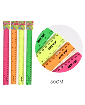 REGLA 30CM NEON /1200