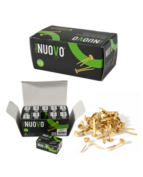 BROCHE METALICO GOLDEN 25MM SET50U /500