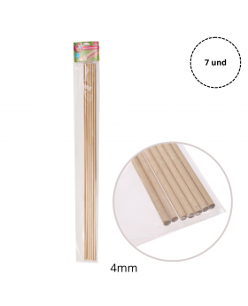 PALO MAQUETA CILINDRO 4MM SET7U /220