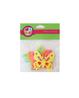 PAÑO LENCI FIGURAS MARIPOSA TROQUEL /240