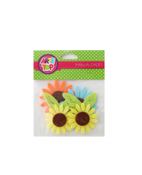 PAÑO LENCI FIGURAS GIRASOL /240