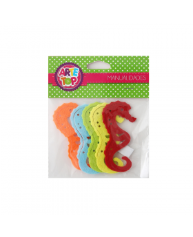 PAÑO LENCI FIGURAS CABALLITO MAR /240