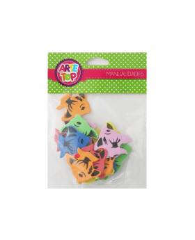 GOMA EVA FIGURAS CON DIBUJO FISH /240