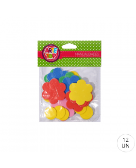 GOMA EVA FIGURAS FLORES /240