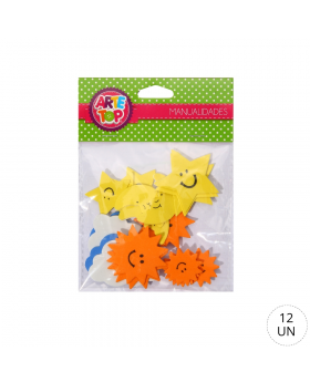 GOMA EVA FIGURAS CON DIBUJO SOLAR /240