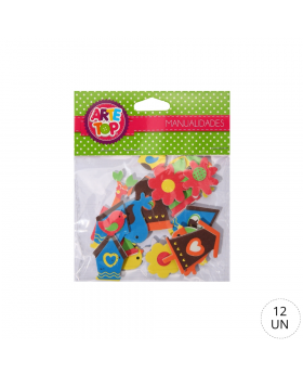 GOMA EVA FIGURAS CON RELIEVE HOME /240