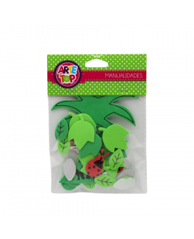 GOMA EVA FIGURAS CON DIBUJO TULIP /240