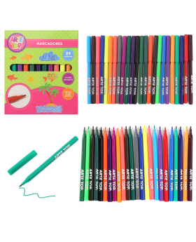 MARCADORES 24 COLORES /96