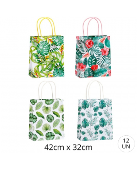 BOLSA REGALO GRANDE HOJAS /180