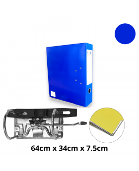 ARCHIVADOR OFICIO ANCHO AZUL /50