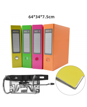 ARCHIVADOR OFICIO ANCHO NEON /50