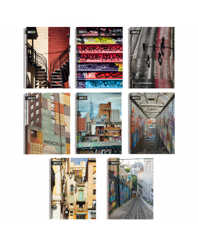 CUADERNO TRIPLE 20x27,5 150H 60G GRAFITTY/32