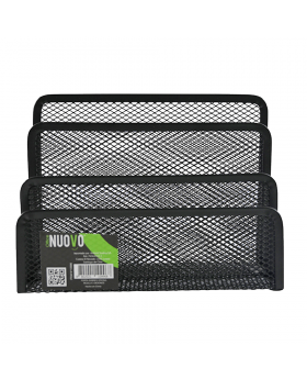 PORTASOBRES REJILLA METAL OFICINA 3 DIVISIONES /72