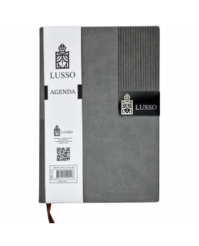 AGENDA LUSSO A5 LINES GRIS /60