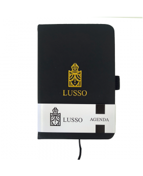AGENDA NUOVO A5 SOFT NEGRO HOJAS LINEAS /50