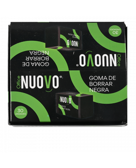 GOMA DE BORRAR NUOVO 44x23x13MM NEGRO /900