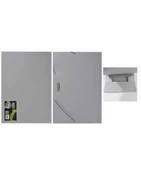 CARPETA CARTERA ELASTICO OFICIO GRIS NUOVO /120