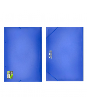 CARPETA CARTERA ELASTICO OFICIO AZUL NUOVO /120