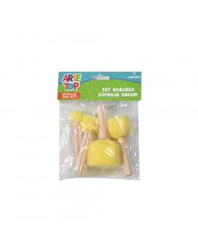 BROCHA ESPONJA ROUND SET5U /240