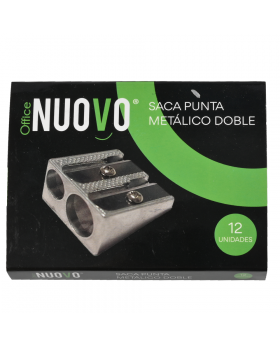 SACAPUNTAS METALICO DOBLE NUOVO /1440