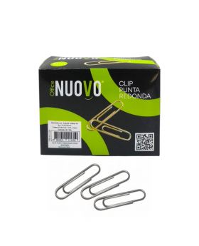 CLIP METALICO 33MM PUNTA REDONDA 500G /40