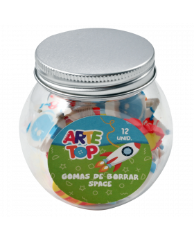 GOMA DE BORRAR SPACE MIX /200