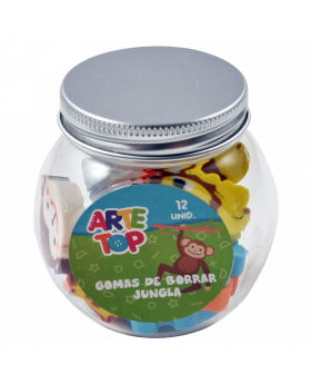 GOMA DE BORRAR JUNGLA MIX /200