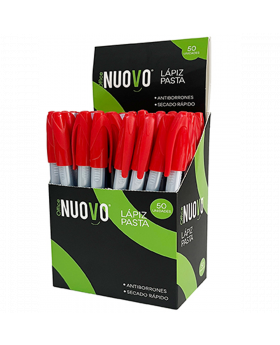 LAPICERO PASTA TRIANGULAR ROJO NUOVO /2000