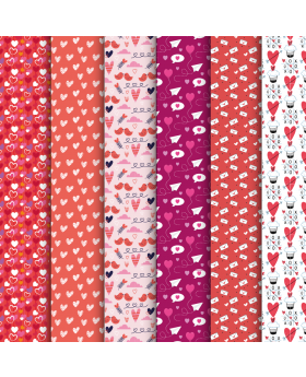 PAPEL DE REGALO SAN VALENTIN 70x100CM/500