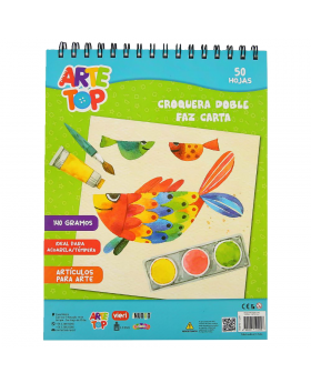 CROQUERA DOBLE FAZ ESPIRAL CARTA 50 HJS /30