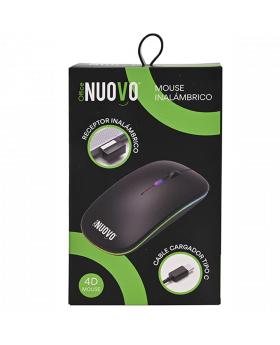 MOUSE INALAMBRICO GRIS NUOVO /200