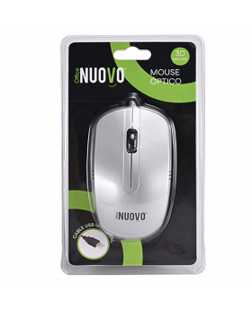 MOUSE CON CABLE GRIS NUOVO /100