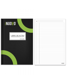LIBRO DE ACTAS 50HJS LINEAL FOLIADO NUOVO/60