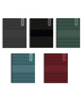 CUADERNO OFFICE ½ OFICIO 21,6x16,5CM 7MM CUBIC/20