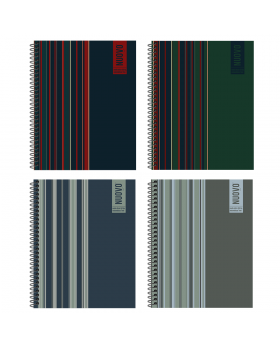 CUADERNO OFFICE ½ OFICIO 21,6x16,5CM 7MM LINES/20