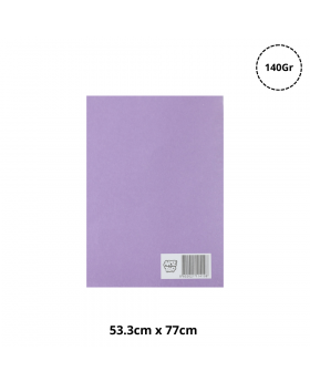 CARTULINA ARTETOP 53,3X77CM 140GRS P. LILA /300